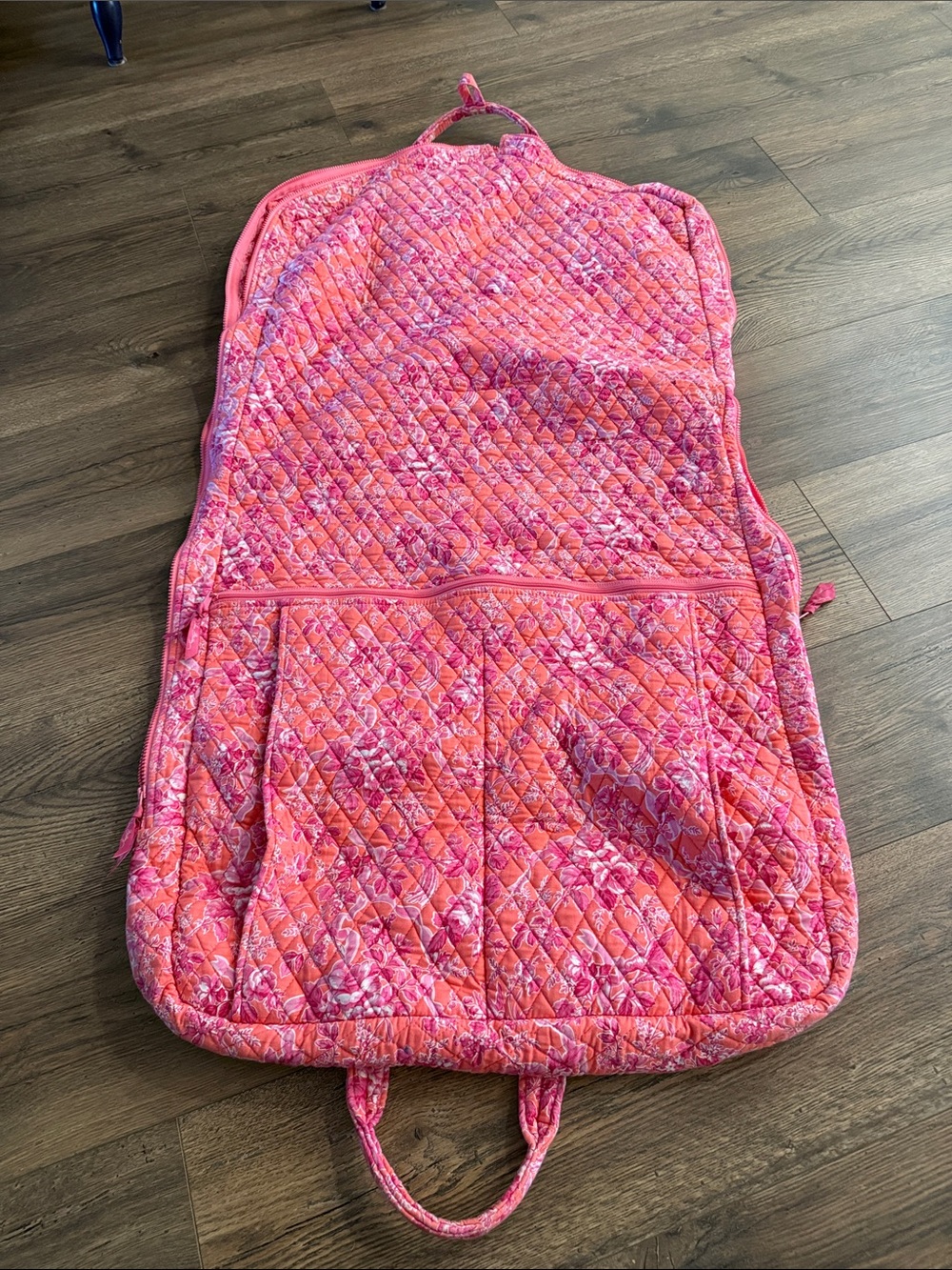 Vera Bradley Quilted Floral Garment Bag - Pink